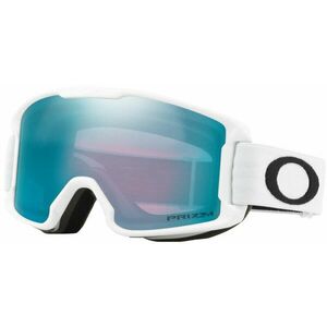 Oakley Line Miner Youth 709534 Matte White/Prizm Sapphire Iridium Ochelari pentru schi imagine