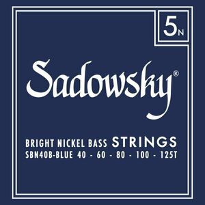 Sadowsky Blue Label SBN-40B Set de 5 corzi pentru bas imagine