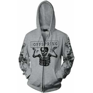 The Offspring Hoodie Skeletons Gri 2XL imagine