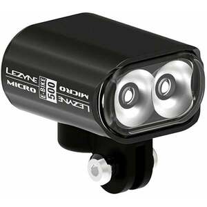 Lezyne Ebike Micro Drive 500 500 lm Black Lumini bicicletă imagine