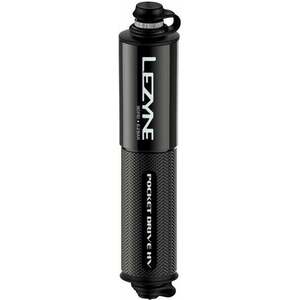 Lezyne Pocket Drive HV Loaded Black Mini Pompă Bicicletă imagine