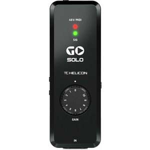 TC Helicon GO-SOLO Interfață audio iOS și Android imagine