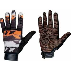 Northwave Air Glove Full Finger Black/Orange/White M Mănuși ciclism imagine