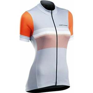 Northwave Womens Origin Short Sleeve Tricou Ice/Orange L imagine