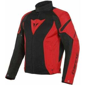 Dainese Air Crono 2 Black/Lava Red 52 Geacă textilă imagine