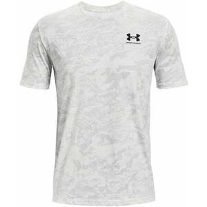 Under Armour ABC Camo Mens White/Mod Gray S Tricouri de fitness imagine