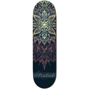 Madrid Skateboard Deck Mandala 31, 75" imagine