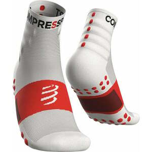 Compressport Training White T4 Șosete pentru alergre imagine