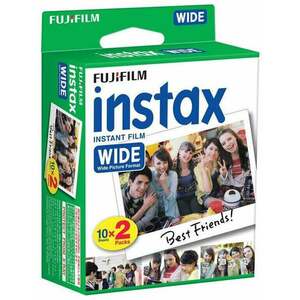 Fujifilm Instax Wide Lucios 20 buc hârtie fotografică imagine