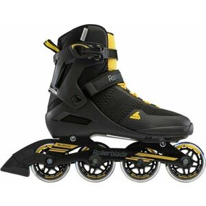 Rollerblade Spark 80 Black/Saffron Yellow 40, 5 Patine în linie imagine