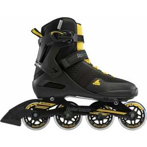 Rollerblade Spark 80 Black/Saffron Yellow 42, 5 Patine în linie imagine