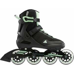 Rollerblade Spark 84 W Black/Mint Green 38, 5 Patine în linie imagine