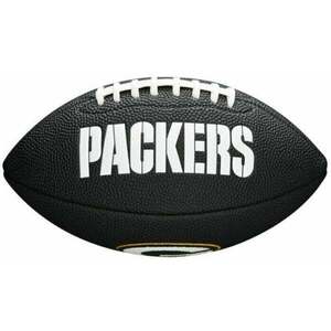 Wilson NFL Team Soft Touch Mini Green Bay Packers Black Fotbal american imagine