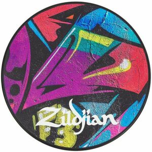 Zildjian ZXPPGRA12 Pad de antrenament Graffiti 12" imagine