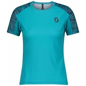 Scott Trail Run Breeze Blue/Dark Purple XS Tricou cu mânecă scurtă pentru alergare imagine