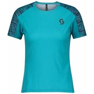 Scott Trail Run Breeze Blue/Dark Purple L Tricou cu mânecă scurtă pentru alergare imagine