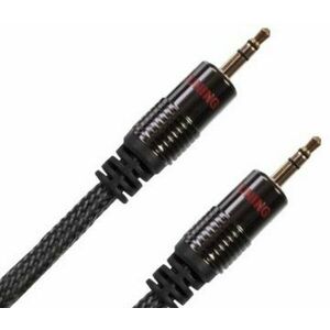 Audio Tuning Klinke 3, 5mm 1 m Negru Hi-Fi AUX cablu imagine