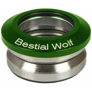 Bestial Wolf Integrated Verde Headset trotinetă imagine