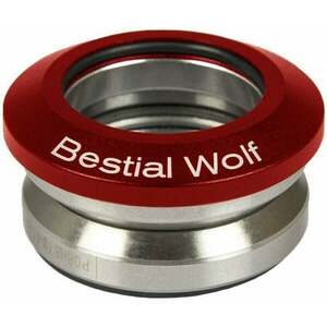 Bestial Wolf Integrated Red Headset trotinetă imagine