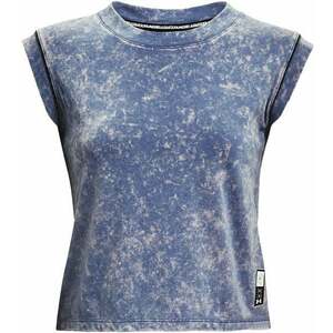 Under Armour Run Anywhere Mineral Blue/White XS Tricou cu mânecă scurtă pentru alergare imagine