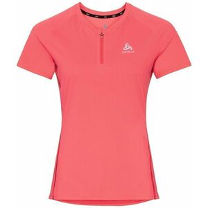 Odlo Axalp Trail Half-Zip Siesta M Tricou cu mânecă scurtă pentru alergare imagine