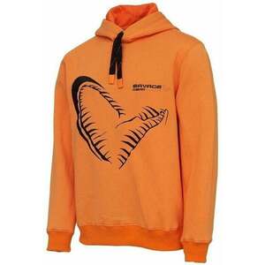 Savage Gear Hanorac Mega Jaw Hoodie Sun Orange M imagine