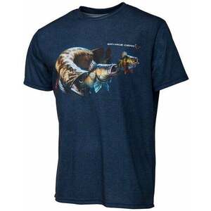 Savage Gear Tricou Cannibal Tee Blue S imagine