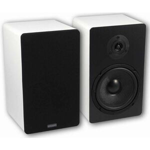 BS Acoustic SONUS100W Boxă de raft Hi-Fi White-Black 2 buc imagine