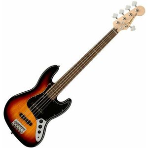 Fender Squier Affinity Series Jazz Bass V LRL BPG 3-Color Sunburst Bas cu 5 corzi imagine