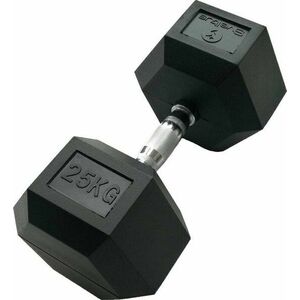 Sveltus Hexagonal Dumbbell 25 kg Black Ganteră imagine