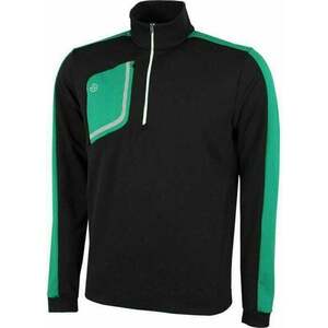 Galvin Green Dwight 1/2 Zip Black/Green/White S Sacou imagine