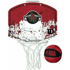 Wilson NBA Team Mini Hoop Houston Rockets Baschet imagine