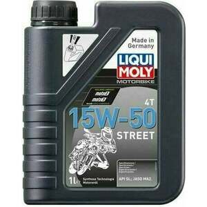 Liqui Moly 2555 Motorbike 4T 15W-50 Street 1L Ulei de motor imagine