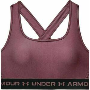 Under Armour Women's Armour Mid Crossback Sports Bra Ash Plum/Black XS Lenjerie de fitness imagine