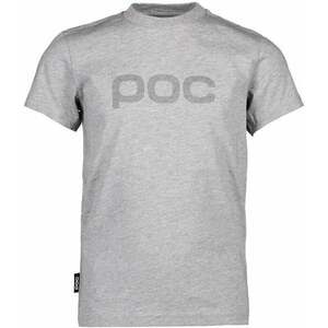 POC Tee Jr Tricou Grey Melange 130 imagine