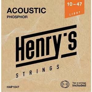 Henry's Phosphor 10-47 Corzi chitare acustice imagine