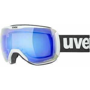 UVEX Downhill 2100 CV White Mat/Mirror Blue/CV Green Ochelari pentru schi imagine