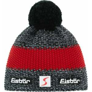 Eisbär Styler Pompon SP Beanie Anthracite/Blackmele/Red UNI Căciulă imagine