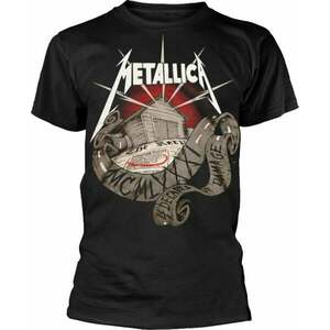 Metallica Tricou 40th Anniversary Garage Unisex Black M imagine