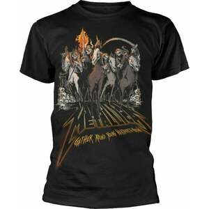 Metallica Tricou 40th Anniversary Horsemen Unisex Black M imagine