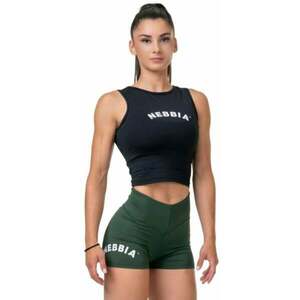 Nebbia Fit Sporty Tank Top Black XS Tricouri de fitness imagine