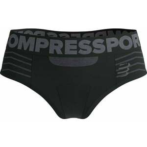 Compressport Seamless Boxer W Black/Grey Lenjerie pentru alergare imagine