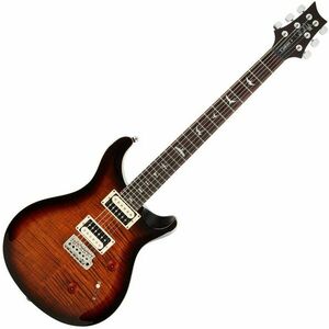 PRS SE Custom 24 BG 2021 Black Gold Sunburst Chitară electrică imagine