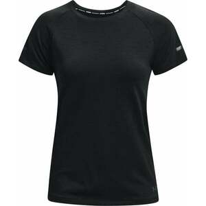 Under Armour UA W Seamless Run Black/Black/Reflective M Tricou cu mânecă scurtă pentru alergare imagine