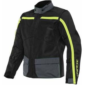 Dainese Outlaw Black/Ebony/Fluo Yellow 54 Geacă textilă imagine