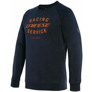 Dainese Paddock Sweatshirt Black Iris/Flame Orange M Hanorac imagine