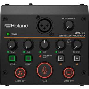 Roland UVC-02 Web Presentation Dock Consola de mixare video imagine