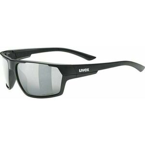 UVEX Sportstyle 233 Polarized Black Mat/Litemirror Silver Ochelari ciclism imagine