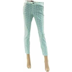 Alberto Mona WR Dots Turquoise 36 Pantaloni imagine