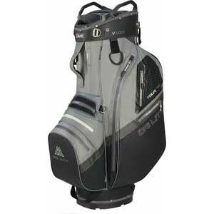 Big Max Dri Lite V-4 Cart Bag Grey/Black Sac de golf pentru cărucior imagine